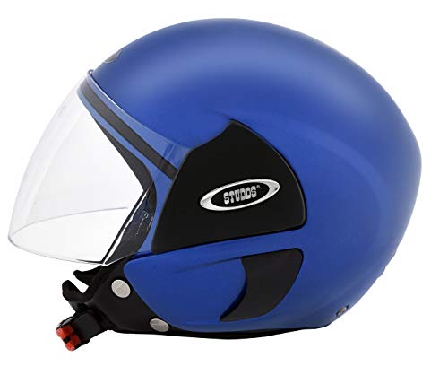Image of STUDDS CUB Open Face Helmet (Matt Blue, XL)