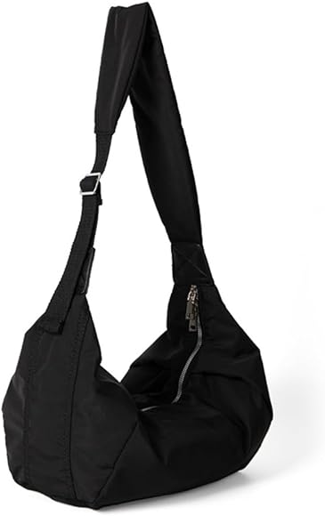Umhängetasche nylon schwarz Clearance