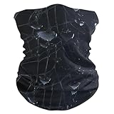 Gothic Darkness Wassernetz-Herzen, winddicht, Halstuch, für Damen, dehnbare Gesichtsmasken für das Gesicht, für Arbeit, Radfahren, Skifahren