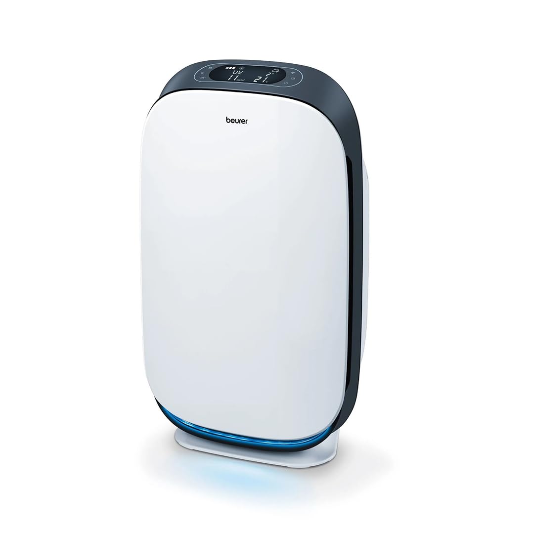 Beurer LR 500 Air Purifier with HEPA Filter H13, App Control via WiFi, Filters Various Bacteria and Viruses, with Timer and Night Mode, for Rooms up to 106 m²-image-14