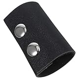 Beaupretty Leather Hair Tie for Thick Heavy or Curly Hair - Simple Style - Brown - 1 Count