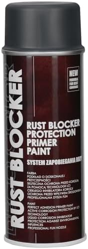 
KOTARBAU® Peinture Antirouille Zinc en Spray RAL 7011 pour Clôture et Portail de Jardin - Protection Métal Extérieur Br