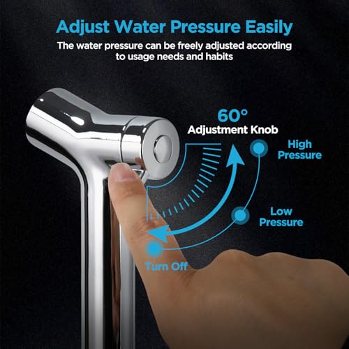 Adjustable Pressure Handheld Bidet Sprayer