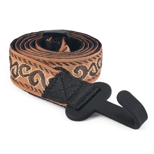 Image of CLOUDMUSIC Ukulele Strap Clip On No Drill J Hook For Soprano Concert Tenor Baritone(SH96)