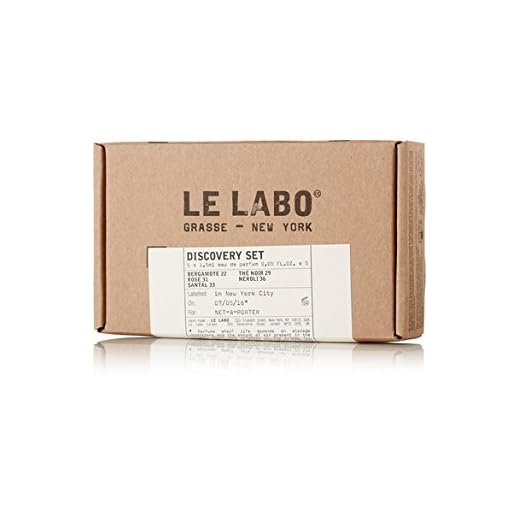 Le Labo Discovery Set Santal 33, Rose 31, Bergamote 22, Another 13 & The Noir 29 Sampler - .05 oz. Each