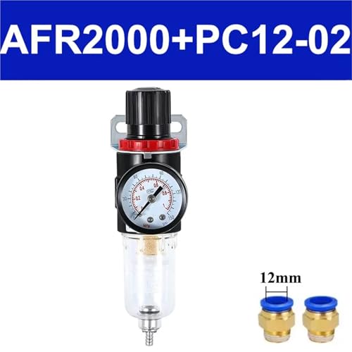 Régulateur de séparation huile/eau pneumatique AFR2000 1/4 pour compresseur - 2