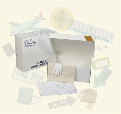 Foster-Stephens Acid-Free Wedding Dress Gown Storage & Travel Box | Storage for Traveling with Garments