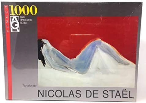 Nicolas De Stael Nu Allonge Nuova Arti Grafiche Ricordi 1000 Piece Puzzle