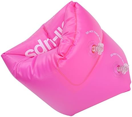 Kids Safety Swim Arm Bands Inflatable Swim Roll up Arm Bands Swimming Pool Floats Sleeves Water Wings Arm Ring Tube Armlets Boys Girls Swimming Training Aids for 2-6 Year Old