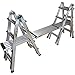 Metaltech M-PEP7100AL Telescopic Aluminum Plank Board, 8 to 13-ft. Adjustable Work Platform for Step Ladders and Sawhorses, Work Plank, Ladder Accessory, and Scaffold Tool for Home Improvement