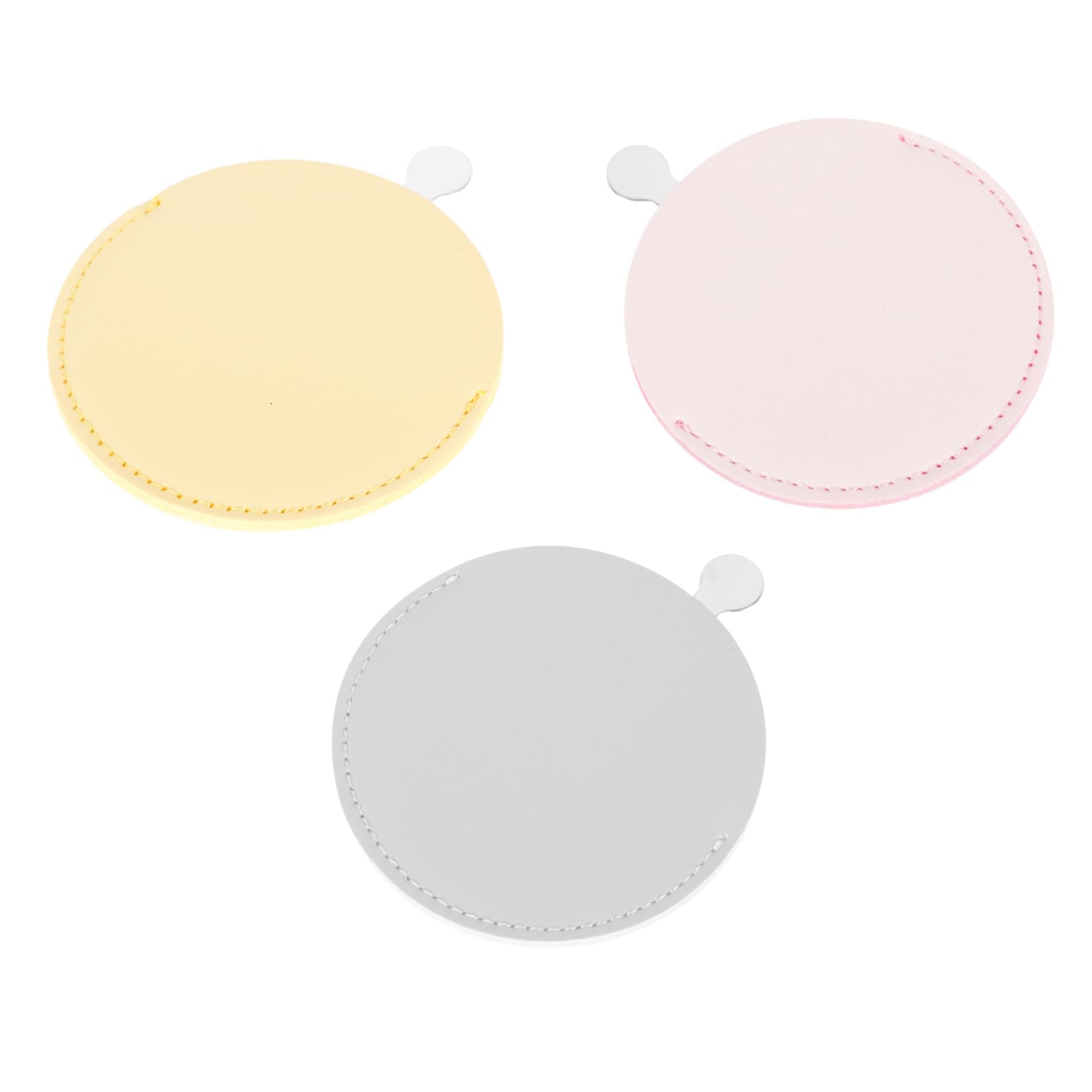 Didiseaon 9pezzi Specchietto Da Trucco Portatile Inossidabile Di Design e Leggero Per Viaggi Attività All Aperto e Uso Quotidiano Colori
