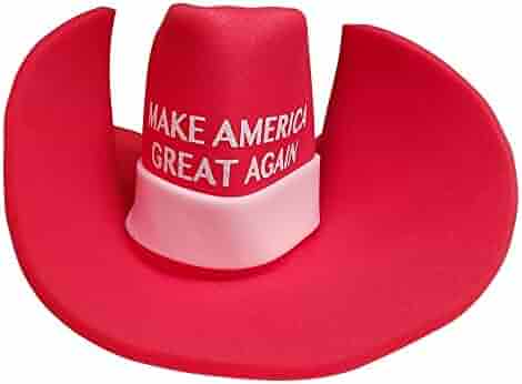 Huge MAGA Cowboy Hat Make America Great Again Donald Trump 