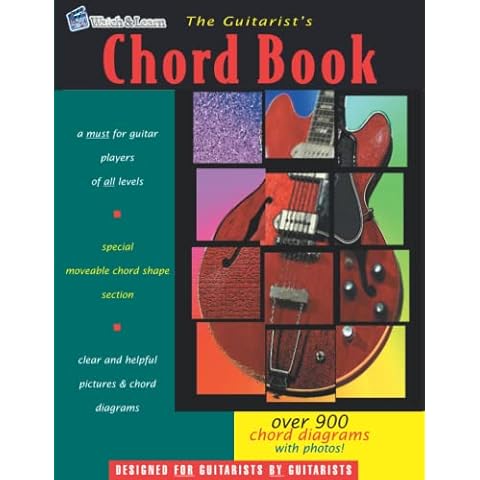 The Guitarist's Chord Book: Over 900 Guitar Chord Diagrams with Photos Cover