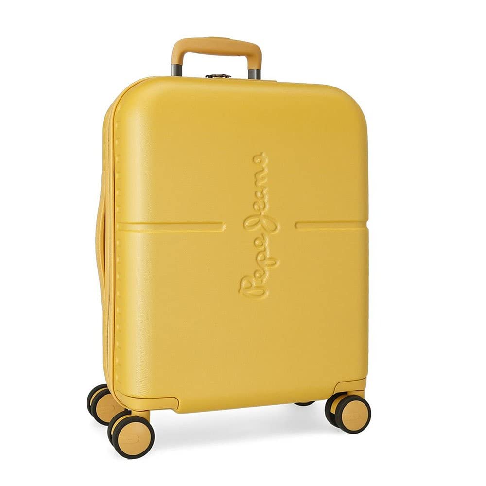 Pepe Jeans Highlight Cabin Suitcase, 40 x 55 x 20 cm, Lemon Tree, 40x55x20 cms, Cabin Suitcase