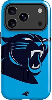 Skinit Impact Phone Case Compatible with iPhone 17 Pro Max Magsafe - Officially Licensed NFL Carolina Panthers Large Logo Design