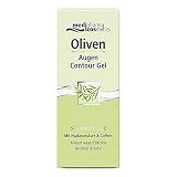 Olivenöl Augen-Contour Gel | Mit Hyaluronsäure & Coffein | Mildert Augenfältchen | Beruhigt & kühlt | Von medipharma cosmetics