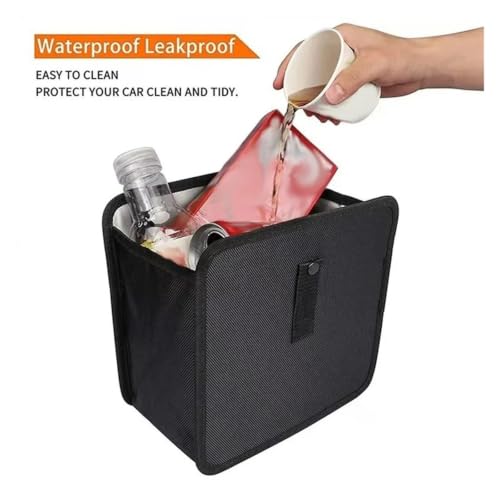 Bolsa impermeable para colgar que soluciona los residuos y derrames en el asiento trasero 4