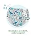 i Play. Baby Snap Reusable Absorbent Swim Diaper, Royal Blue, 3-6 Months