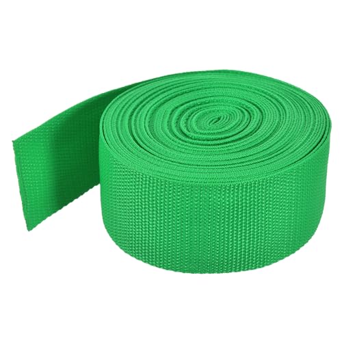 Image of MECCANIXITY Lightweight Polypropylene Webbing Strap 2 inch 10 Yard Backpack Strapping Band Mint Green for Outdoor Luggage Cargo Straps