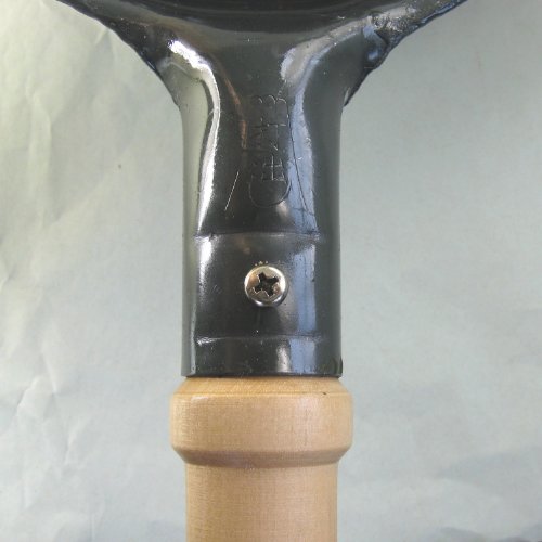 Wok de hierro con mango de madera 33 cm miniatura 2