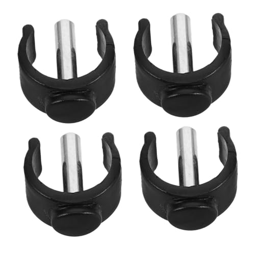 KOCKSHION ���t��z���_�[ Abs�X�`�[�����ϋv�N���b�v C�����b�`�Œ莮 ����~�ߏ�A�N�Z�T���[ ���s�⏕������p �Ԉ֎q �n�C�L���O�Ή� 4�Z�b�g