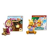 tonies 01-0118 Masha and The Bear Hörfigur, Mehrfarbig & 10000334 Hörfigur für Toniebox, Disney – Winnie Puuh auf großer Reise, Original-Hörspiel zum Film, ab 3 Jahren, Spielzeit ca. 46 Minuten