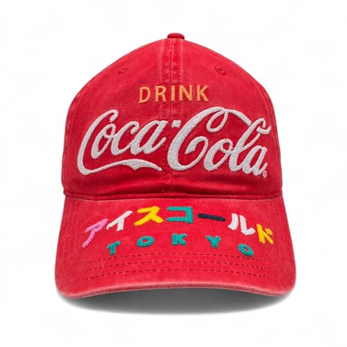 Image of AMERICAN NEEDLE Coke Coca Cola Unisex Adjustable Snapback Baseball Hat
