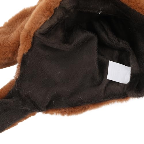 Sloth Face Youth Brown Hat with 3D Moveable Arms3