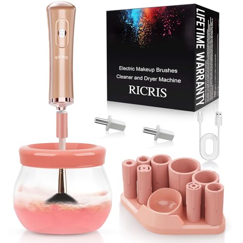 Electric Automatic Makeup Brush Cleaner and Dryer