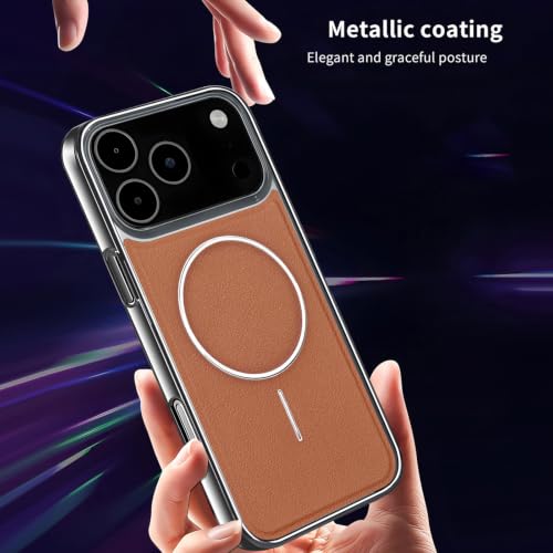 Étui cuir iPhone 17 Pro robuste mince avec protection boutons galvanisée - 3