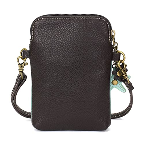 Chala Handbags Sand Dollar Cellphone Crossbody Handbag 5" x 7.5" x 1"3