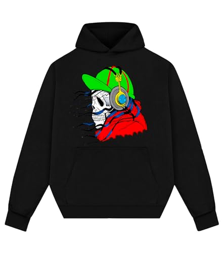 an American Thrash Metal Band Formed in Los Angeles in 1983 Print on Black Hooded Sweatshirts