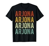 Arjona City Colombia Retro Vintage T-Shirt