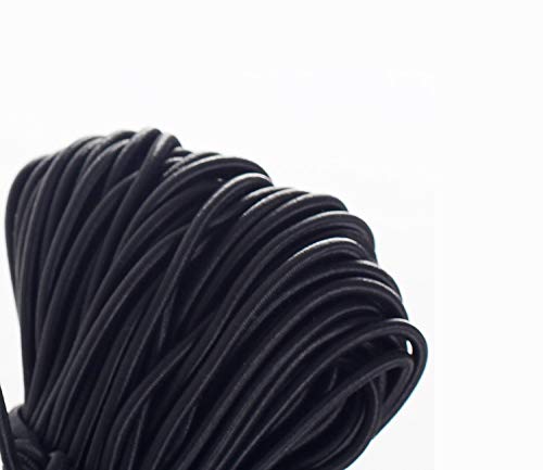 Cordon élastique Prym - Parfait Pour Masques, Chapeaux Et Bijoux - Noir - 2,5mm X 3m