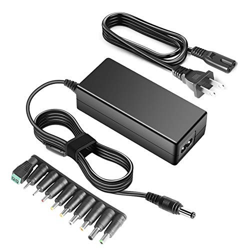 HKY 12V 1A 3A 2A 4A 4.16A Universal Power Supply AC DC Adapter for TV Monitor LCD Display CCTV Led Strip Light Speaker Router Power Cord with 10 connectors