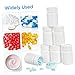 DEARMAMY 20pcs Pill Holder Portable Pill Case for Travel Home Use Non Transparent Storage Containers with Sealing for and Items