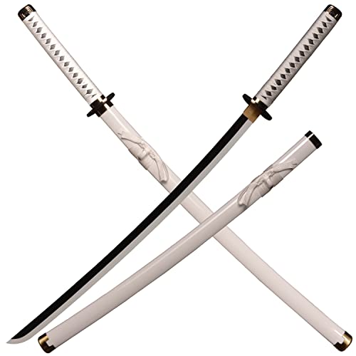 Katana Zoro Wado Ichimonji d'anime en bambou avec finitions haut de gamme