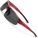 SIPLION Men's Polarized Sunglasses Sports Glasses for Cycling Fishing Golf TR90 Superlight Frame
