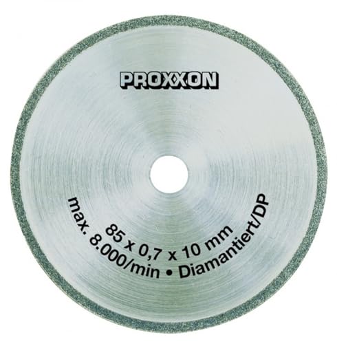 Proxxon 28735 Diamond coated cutting blade for FKS/E, FET, & KGS 80, Silver|Silver metallic