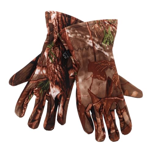 BESPORTBLE Guantes Tácticos para Exteriores Impermeables Prueba de Viento Guantes de Esquí para Hombre Camuflaje para Caza y Snowboard Clima Frío