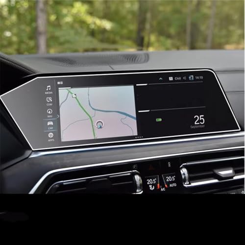 Écran central BMW X5 X7 protégé des rayures avec ce verre trempé
