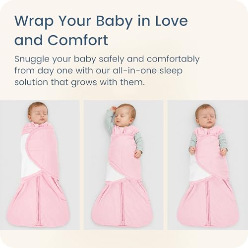 Image of Newborns Swaddle Sleep Sack 0-3 Months, 1.0 TOG Baby Blanket for Newborns, Soft Sleeping Bag for Infants