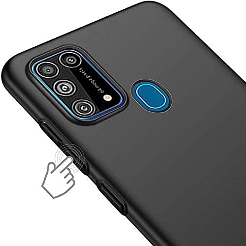 Image of Mobile Back Cover Case for Samsung Galaxy M31 / Samsung Galaxy M31 Prime (Silicone Case|CameraProtection|Black SC1510)