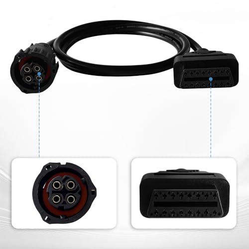 Cable de diagnosis Scania de 4 pines conector OBD2 motor E2011 S6 4