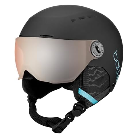 Bollé Quiz Visor Ski Helmet with UV Protection Cover