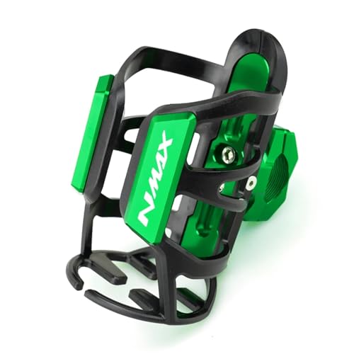 Porte-gobelet moto universel vert robuste pour bouteille de boisson