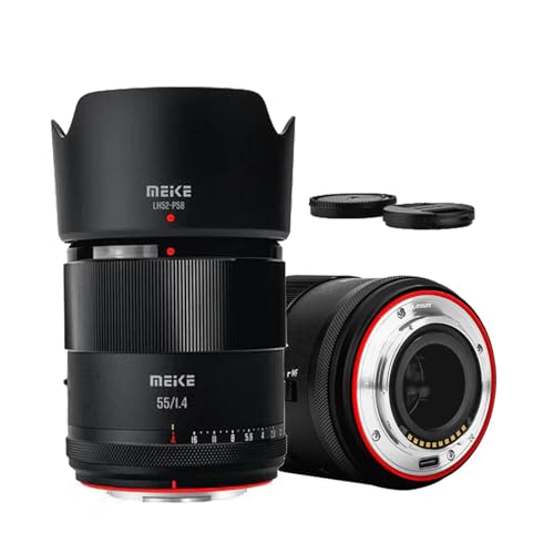 Meike 55mm F1.8 Pro Full-frame Lens – AF STM, 8K Resolutie, Zero Breathing, USB-C, Compatibel Met L-mount Camera's