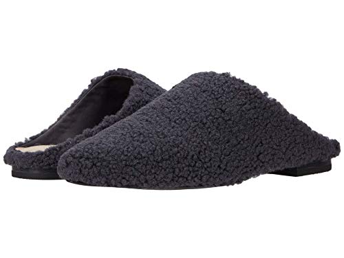 Chaussons luxe FARYL par Farylrobin Madeline fausse fourrure grise 41