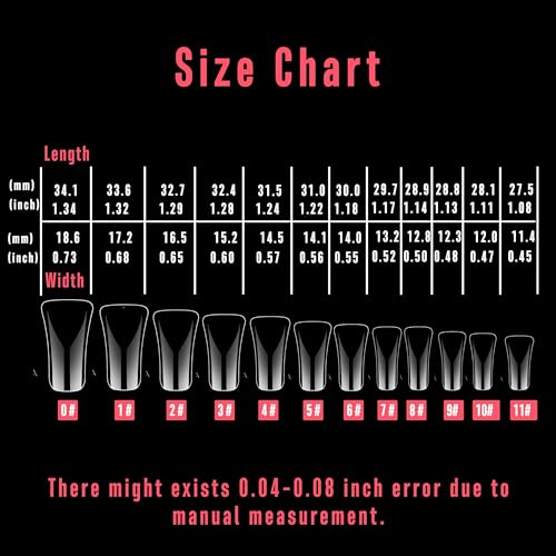 full cover duck nails