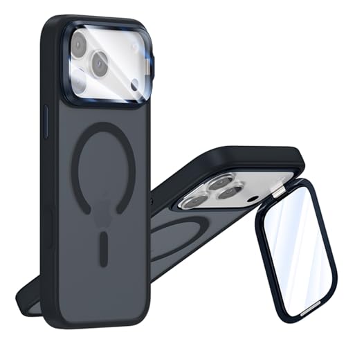 Coque iPhone 15 Pro bleu foncé au bureau et en voyage silicone mat